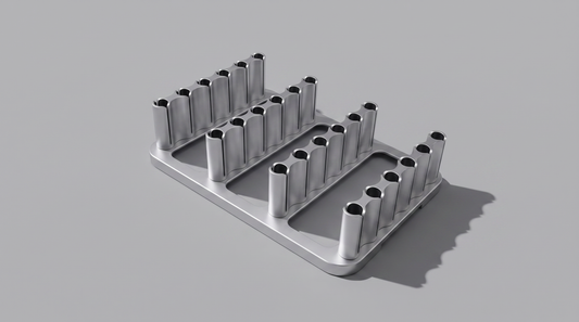 PharmaPrinter Suppository Blister Holder 60x1g Metal